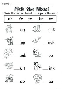 Kindergarten English Worksheets - Best Coloring Pages For Kids