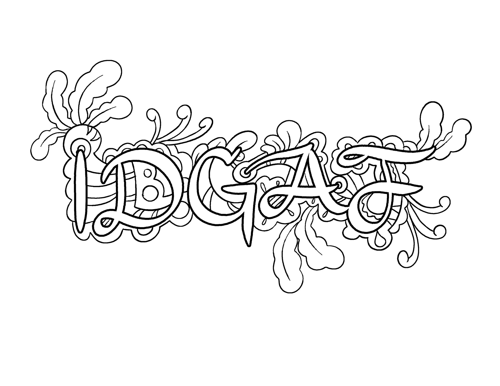 Swear Word Coloring Pages - Best Coloring Pages For Kids