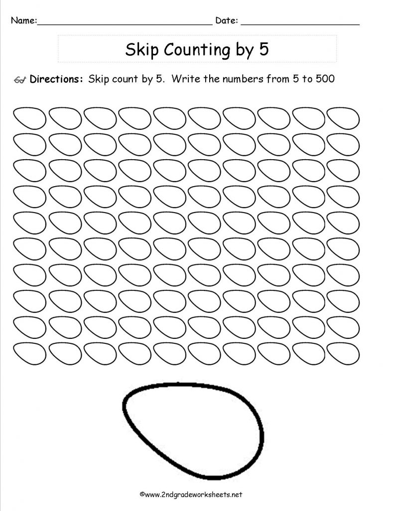 Easter Counting Worksheet