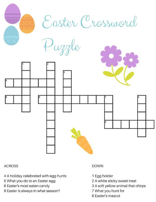 Easter Puzzles - Best Coloring Pages For Kids