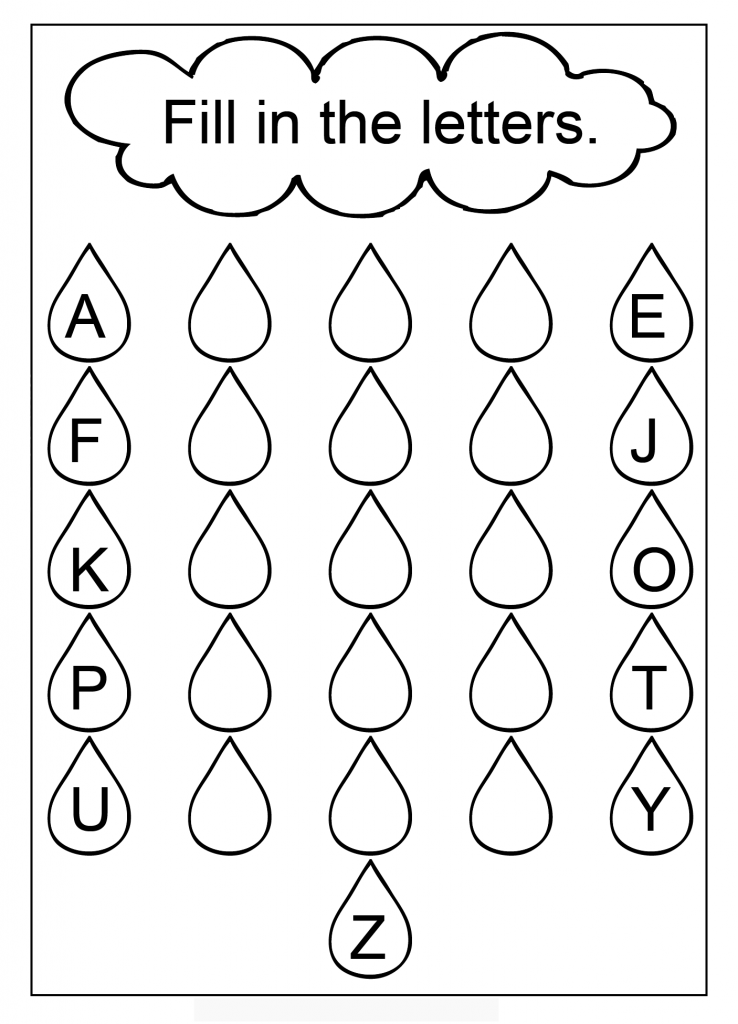 Printable Alphabet Worksheets For Kids Printable Alphabet Worksheets