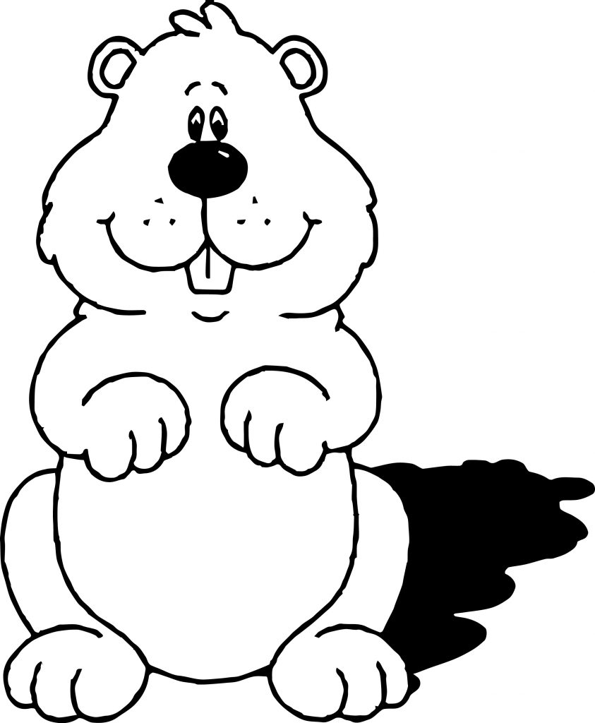 Groundhog Coloring Pages Best Coloring Pages For Kids