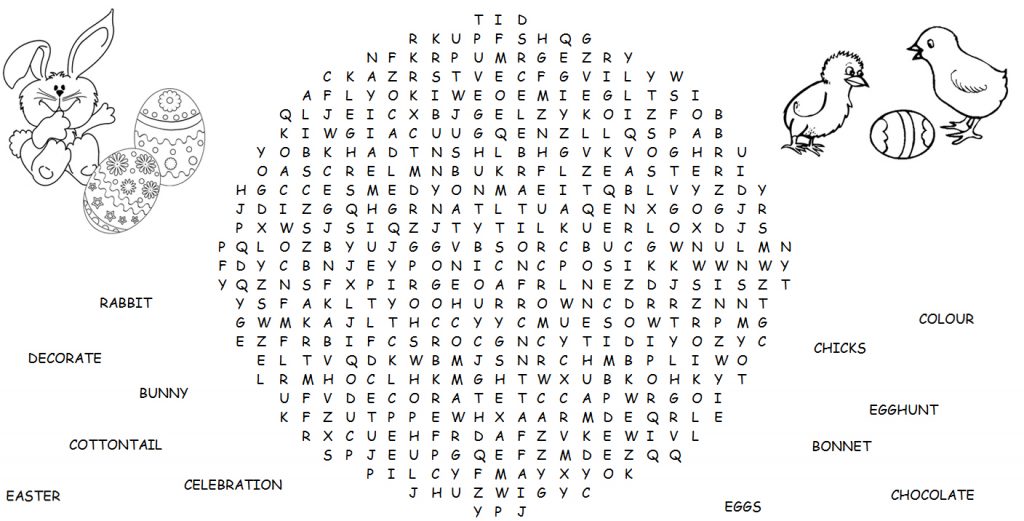 Fun Easter Word Search