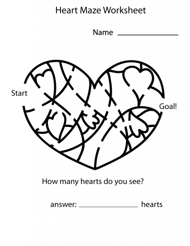 Heart Valentine Maze