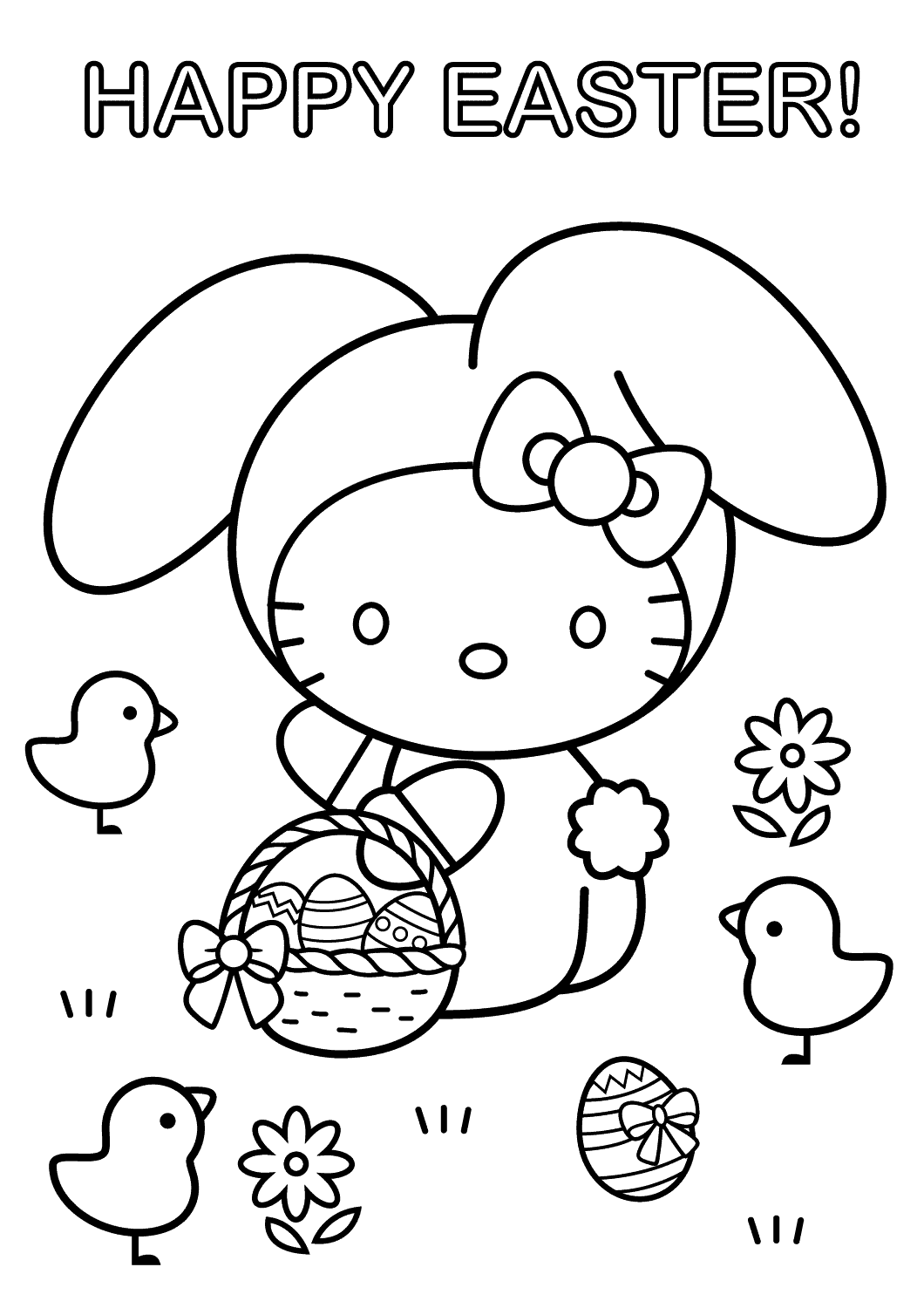 Download Easter Preschool Worksheets - Best Coloring Pages For Kids