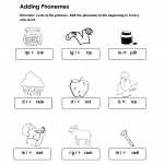 Kindergarten Phonics Activities