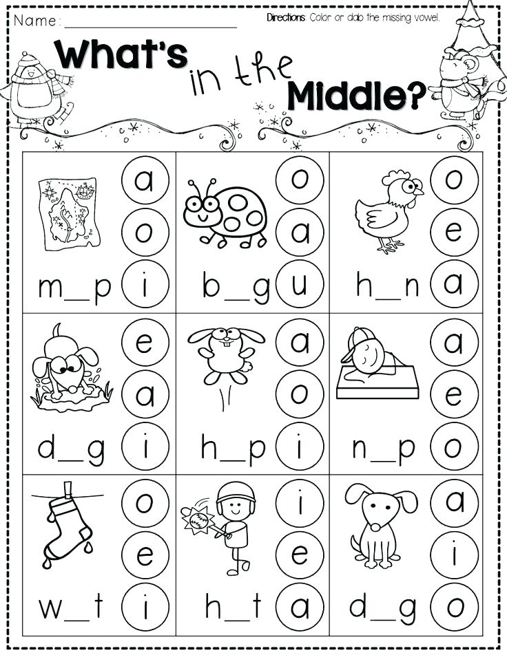 Kindergarten Phonics Worksheets To Print