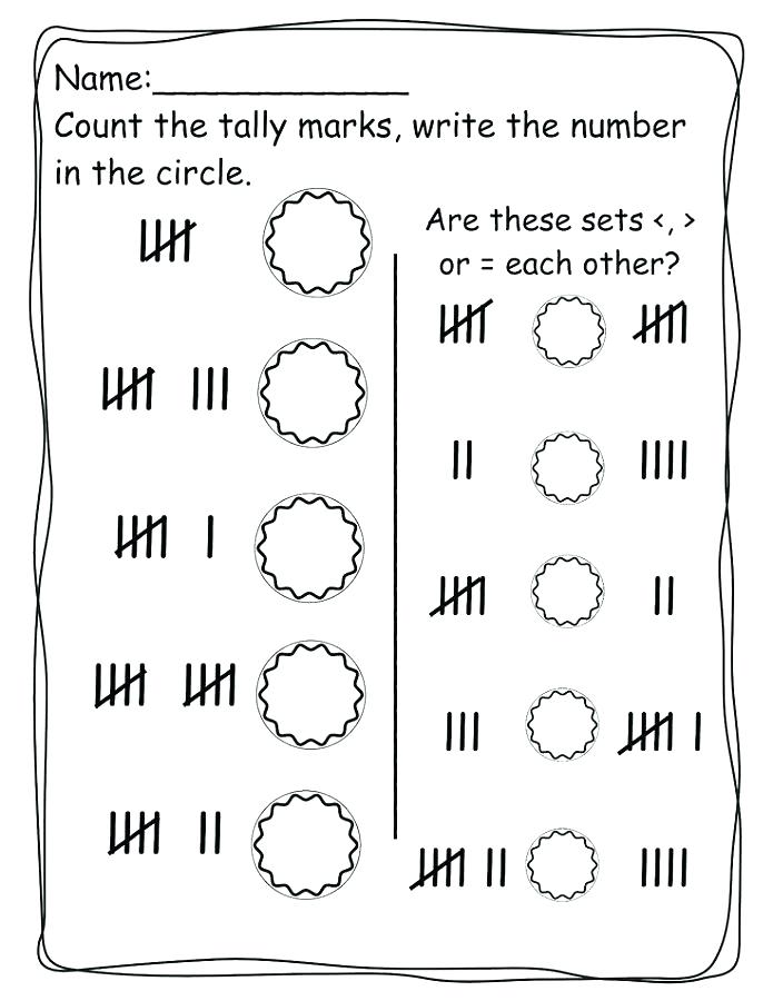 Kindergarten Worksheets Counting