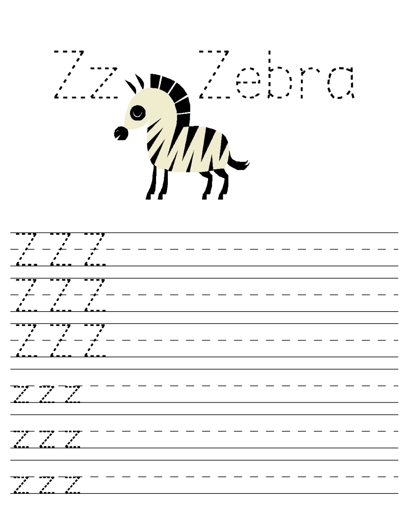 Alphabet Worksheets Best Coloring Pages For Kids