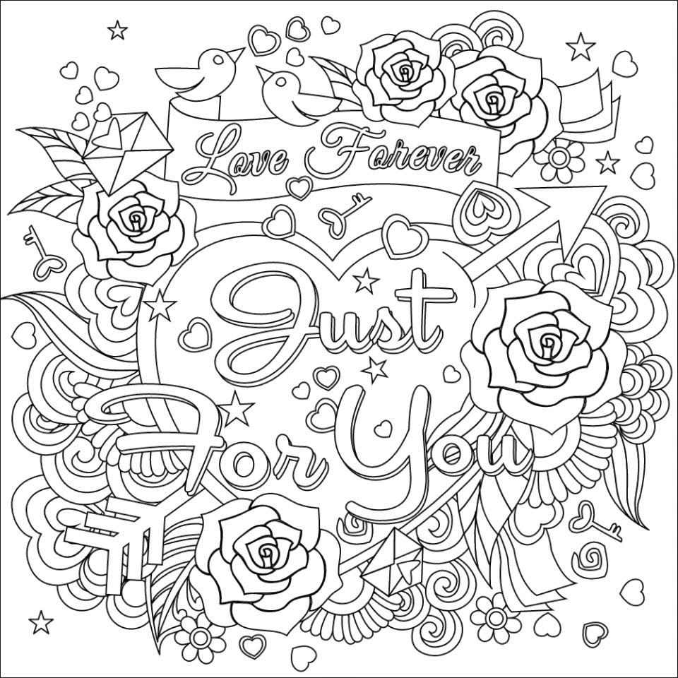 I Love You Forever Coloring Pages Coloring Pages