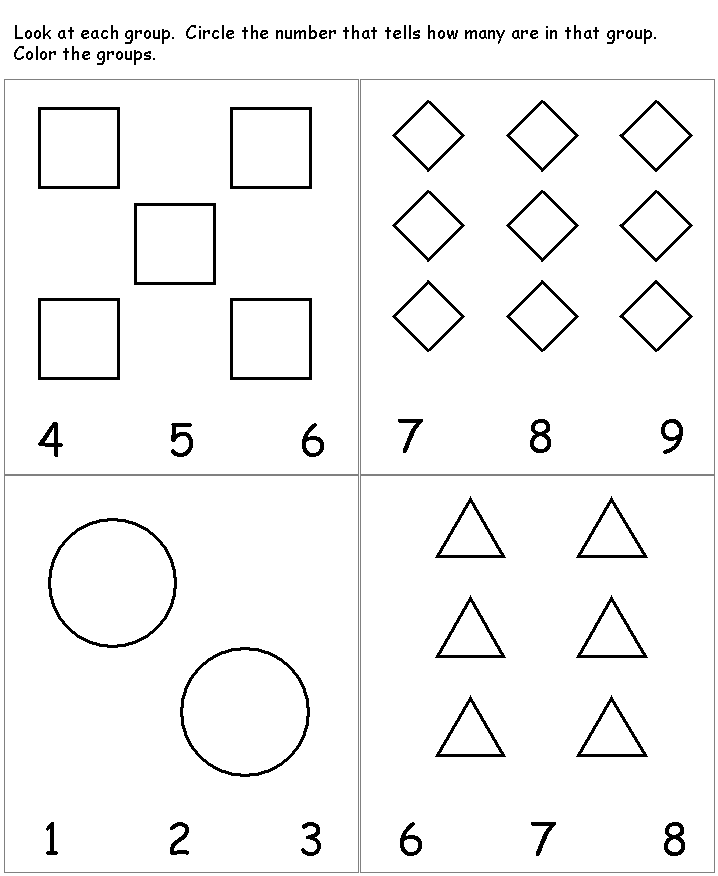 Preschool Worksheets Best Coloring Pages For Kids
