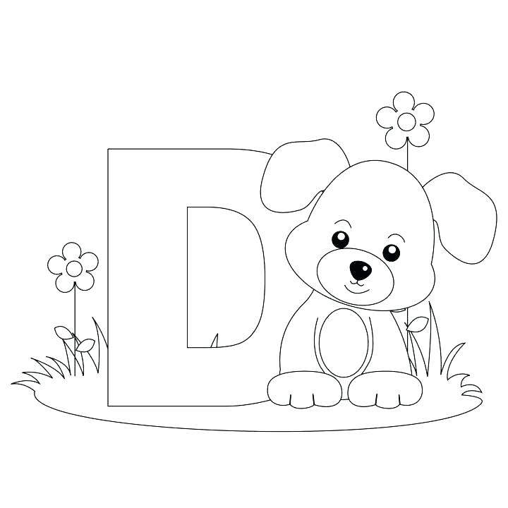 Preschool Worksheets D is for Dog