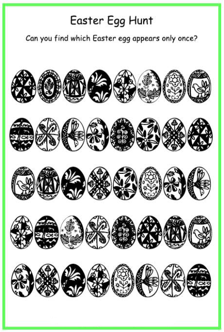 Free Easter Puzzle Printables