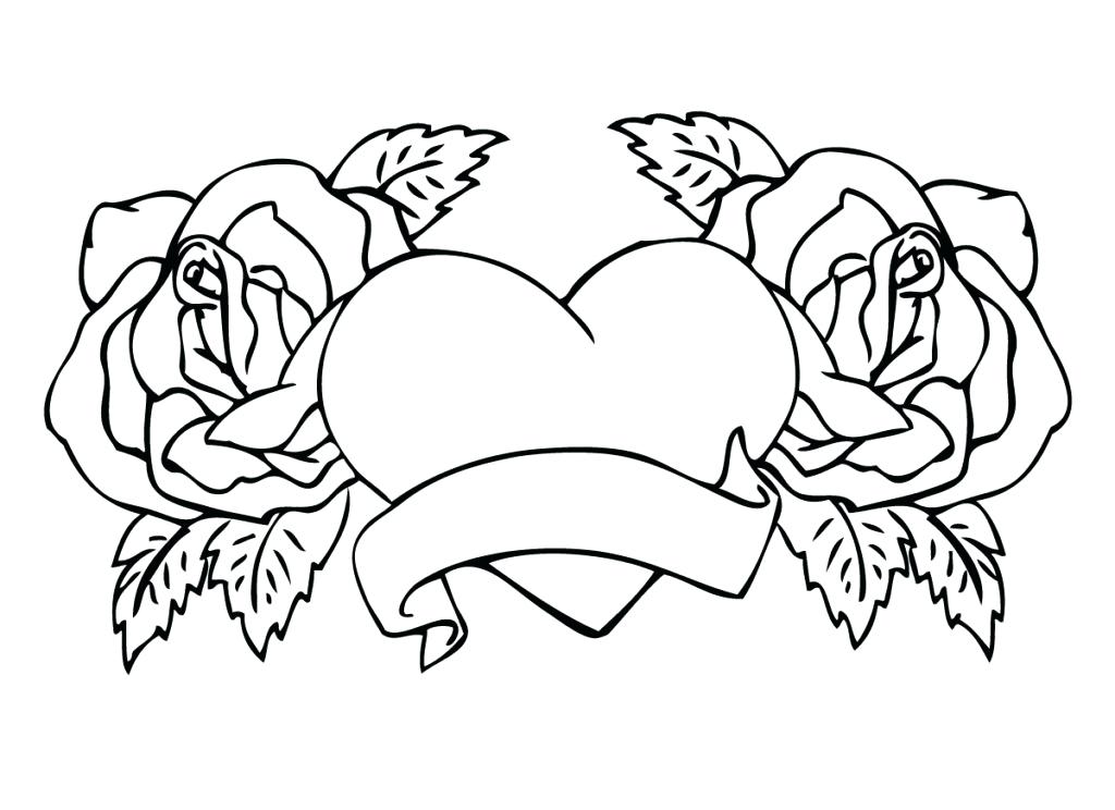 Hearts Coloring Pages for Adults - Best Coloring Pages For Kids