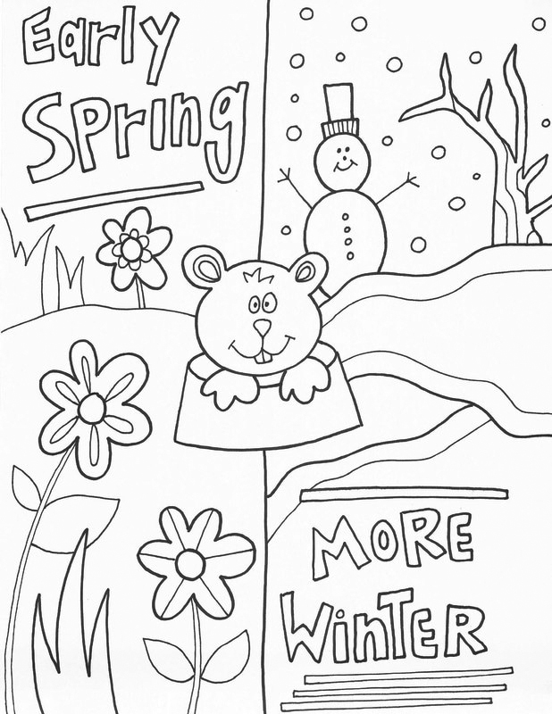 Groundhog Day Worksheets - Best Coloring Pages For Kids