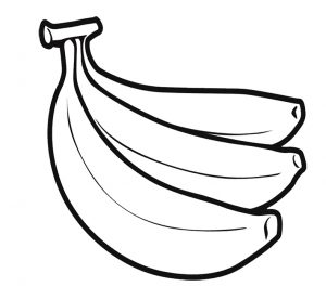 Banana Coloring Pages - Best Coloring Pages For Kids