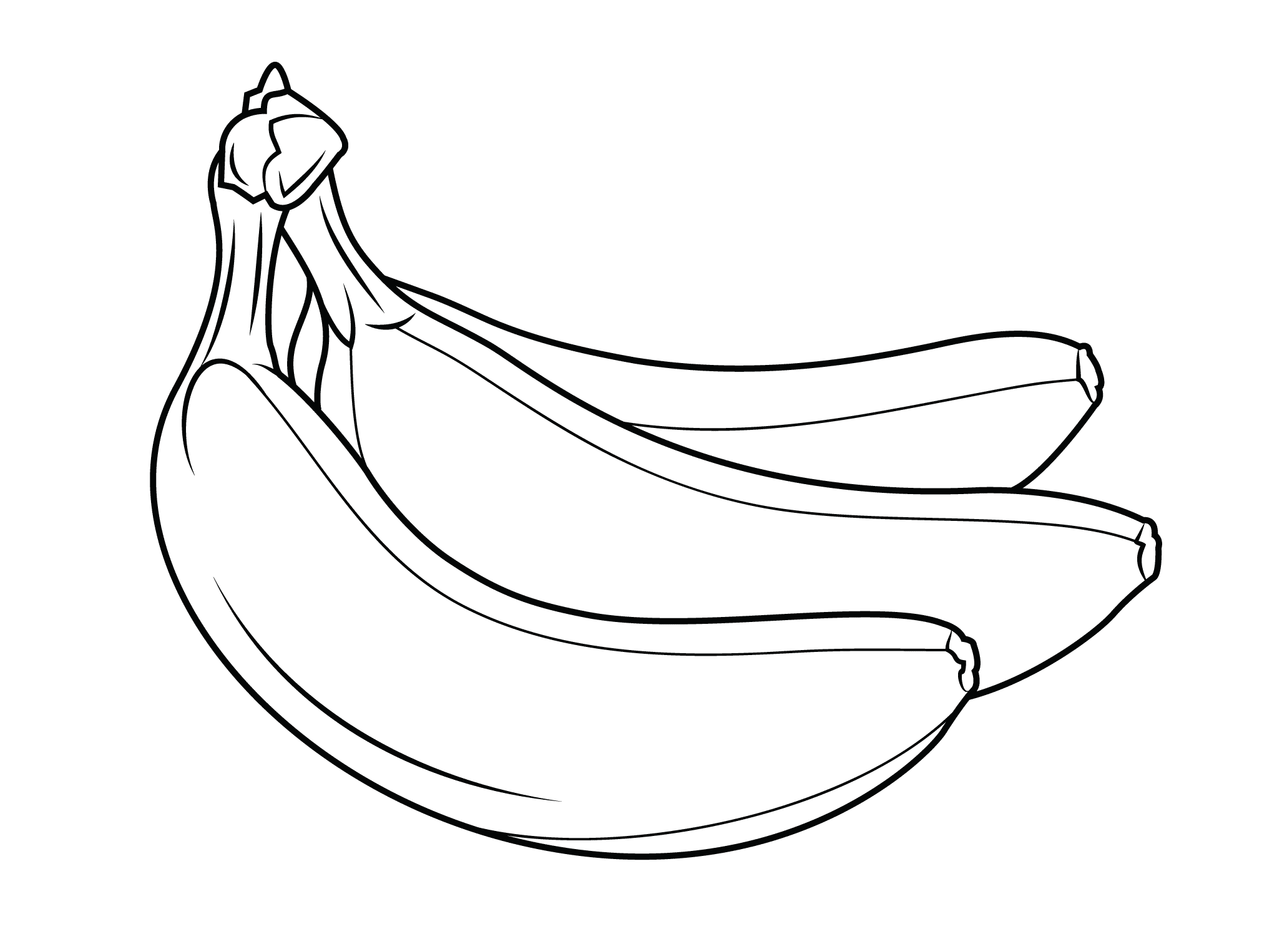 Minion Coloring Page Banana