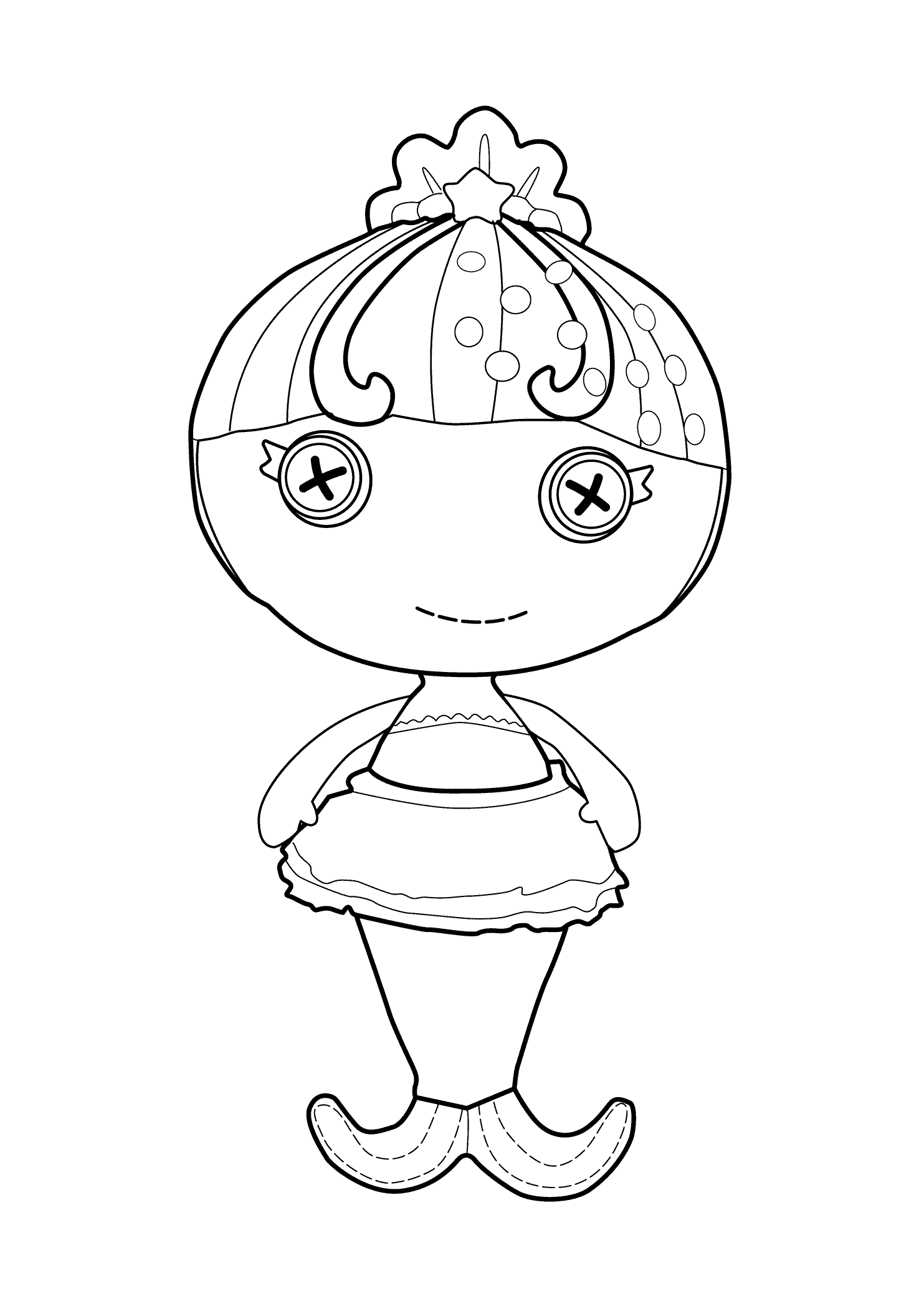 Download Doll Coloring Pages - Best Coloring Pages For Kids