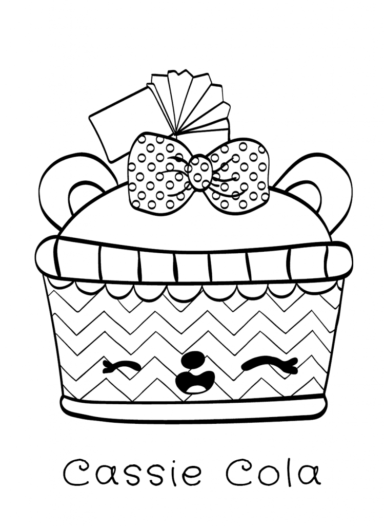 Cassie Cola Num Noms Coloring Pages