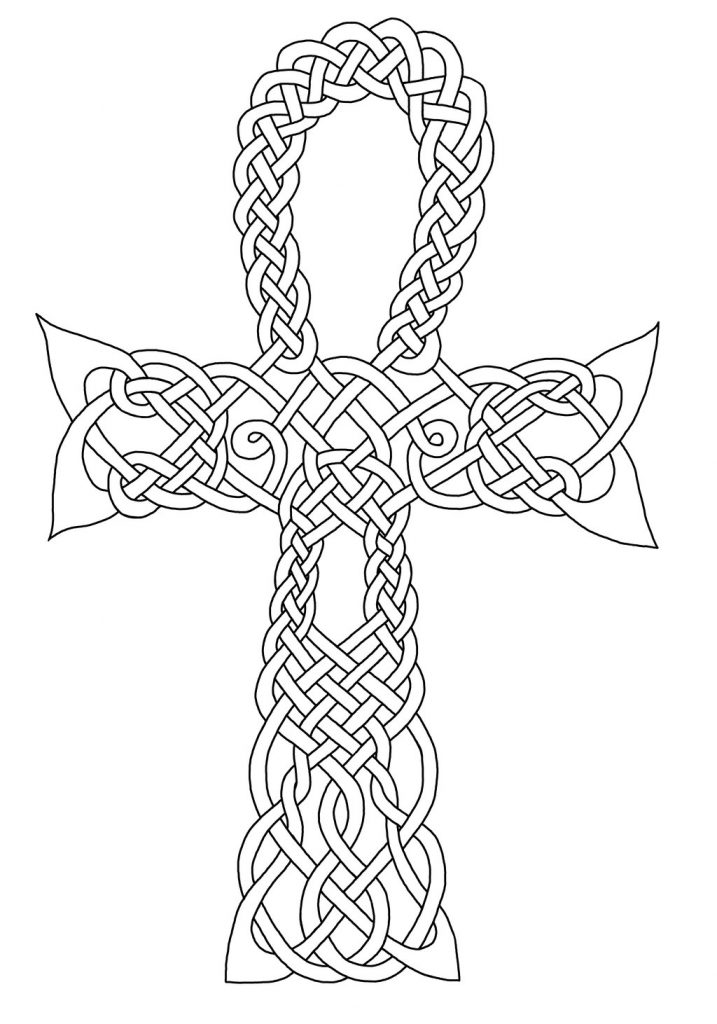 Celtic Ankh Symbol Coloring Pages