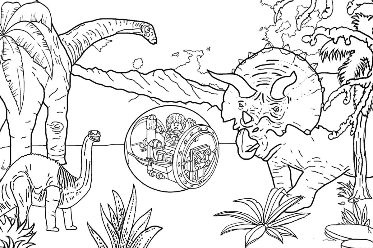 Kolorowanki Jurassic World