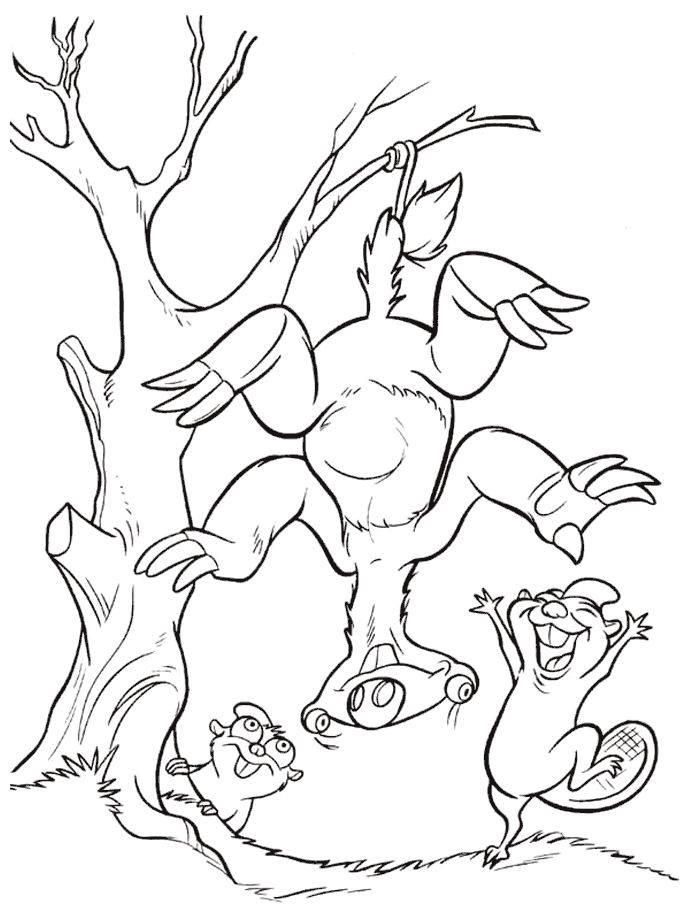 Fun Ice Age Coloring Pages