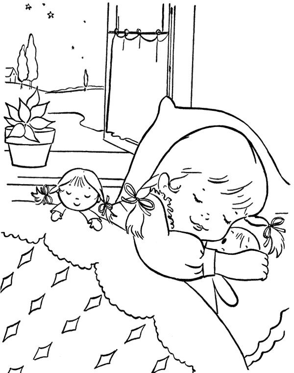 Doll Coloring Pages - Best Coloring Pages For Kids