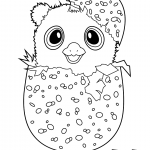 Hatchimal Colleggtables Coloring Page