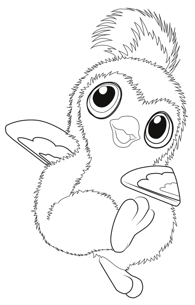 Hatchimals Coloring Pages Penguin