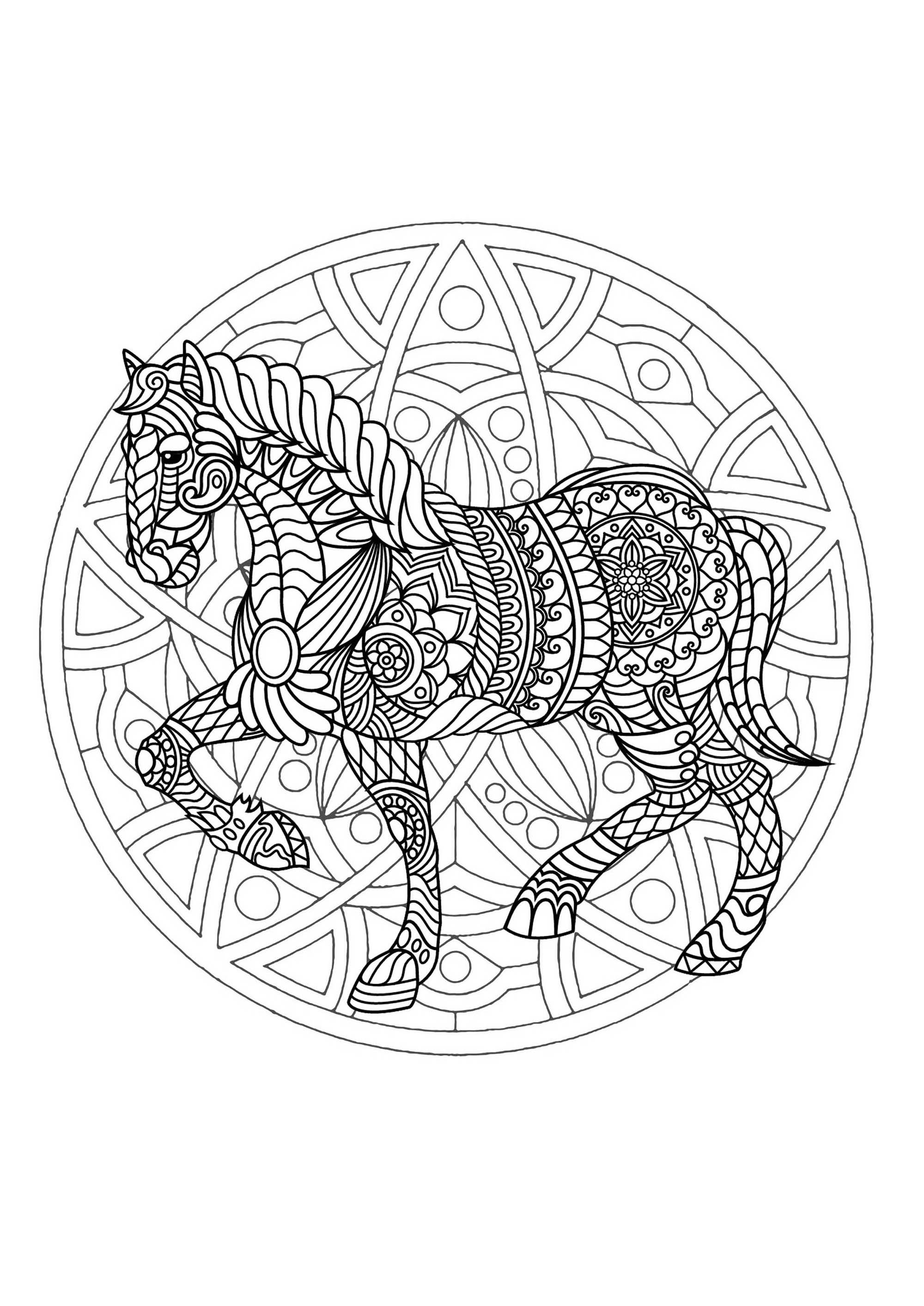 Animal Mandala Coloring Pages - Best Coloring Pages For Kids