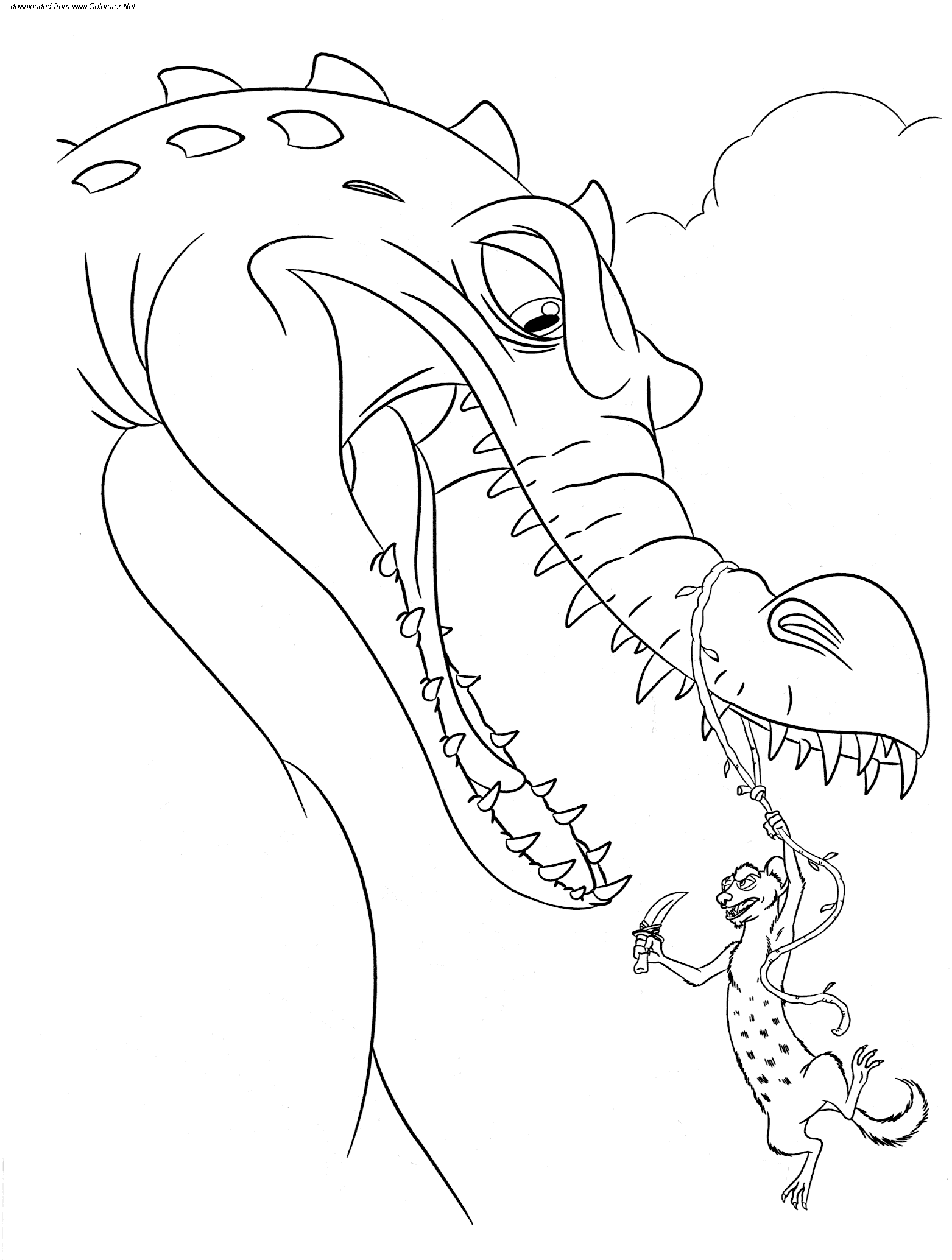 Ice Age Coloring Pages Best Coloring Pages For Kids