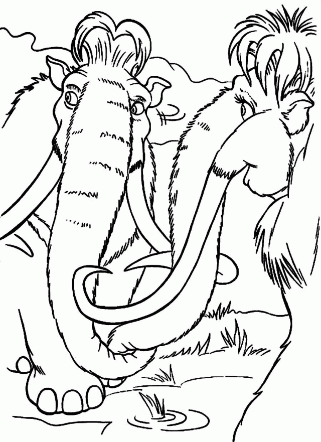 Download Ice Age Coloring Pages - Best Coloring Pages For Kids