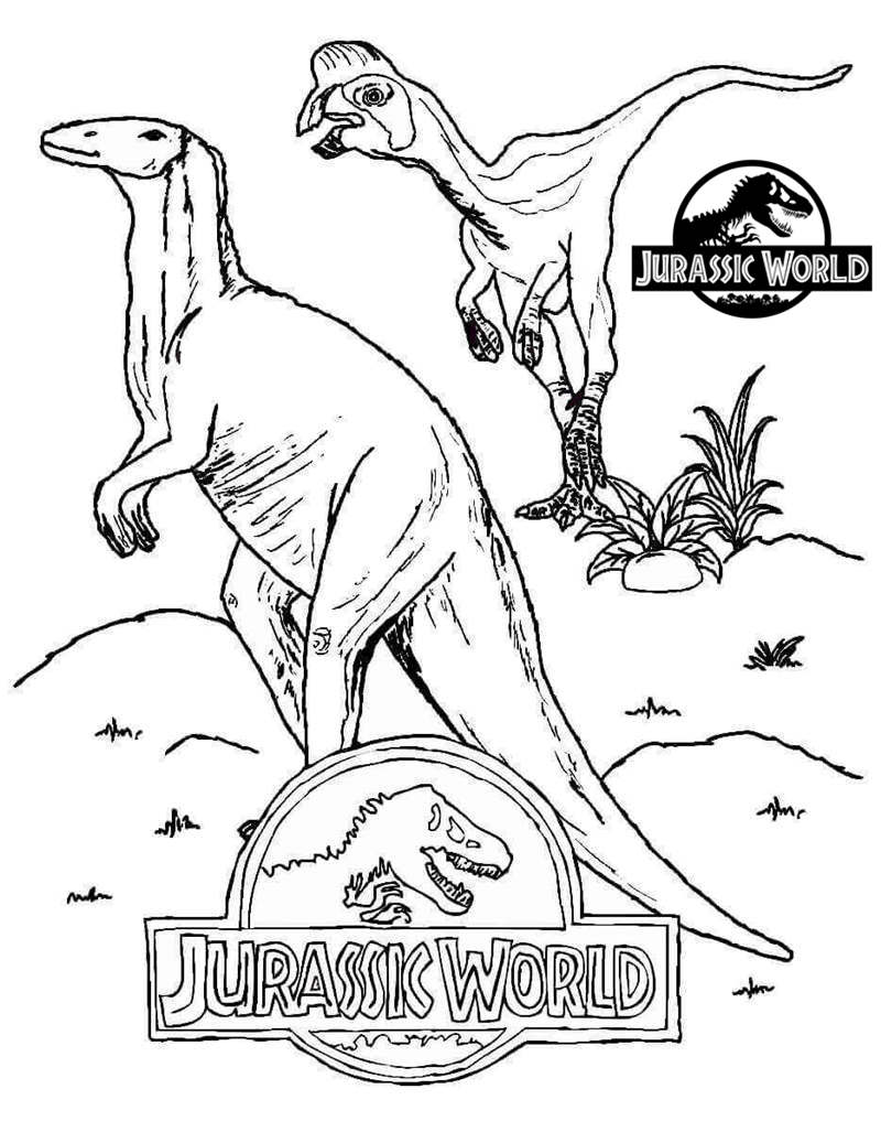 Bild von Jurassic-World-Coloring-Pages-Printable