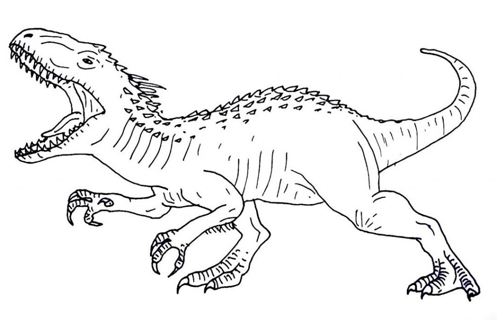 Jurassic World Coloring Pages - Best Coloring Pages For Kids