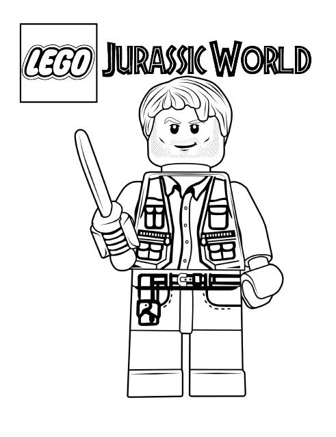 Lego Jurassic World Drawing Off 52