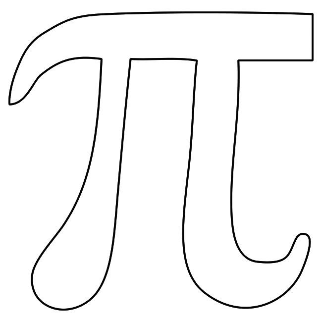 March 14 National Pi Day Coloring Page