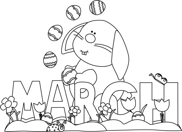 March Coloring Pages - Best Coloring Pages For Kids