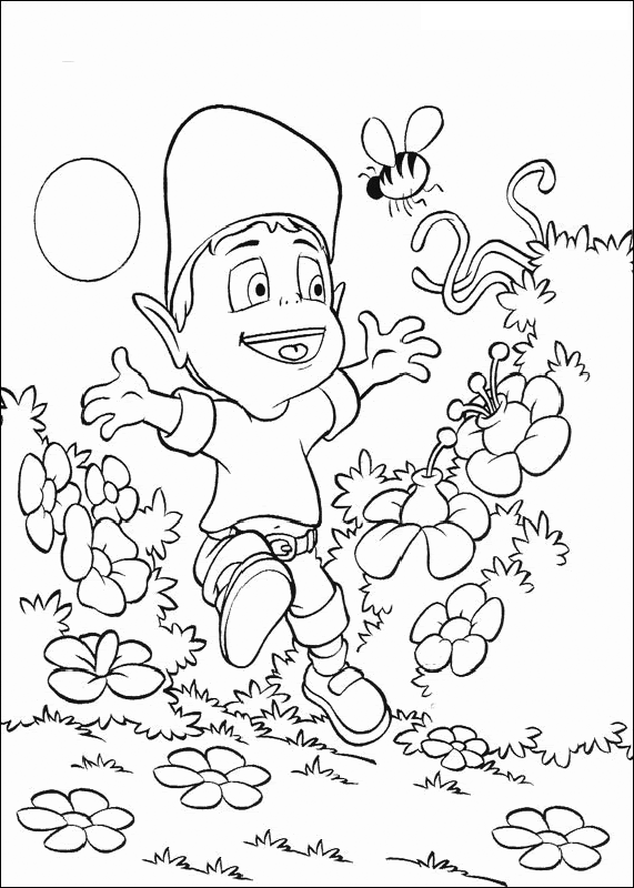 March Nature Coloring Pages