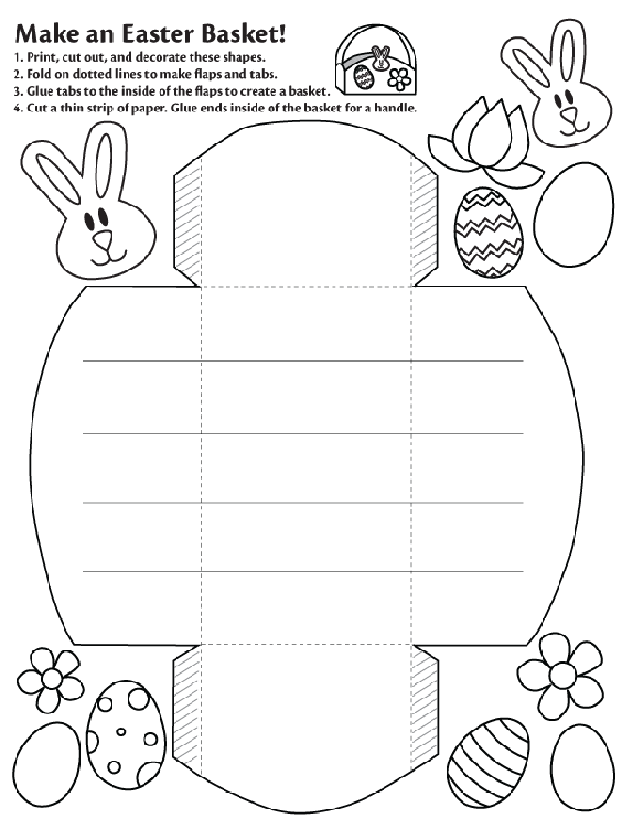 Printable Easter Activities Best Coloring Pages For Kids