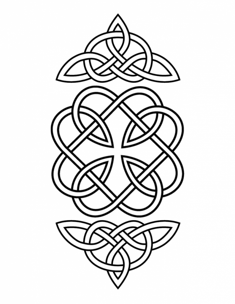 Print Celtic Coloring Pages