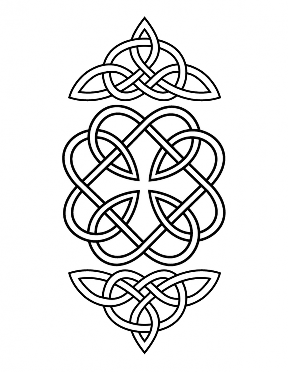 Coloring Pages Celtic Kids Colouring Designs Patterns Print Symbols ...