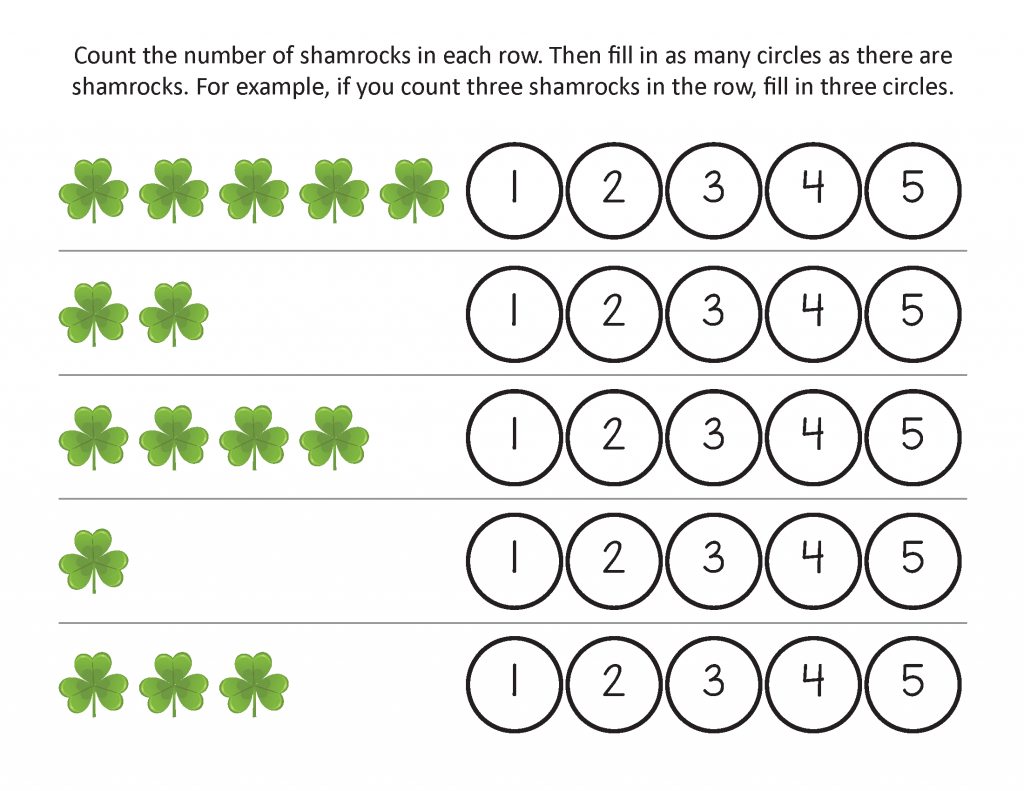 Printable St Patricks Day Worksheets Free