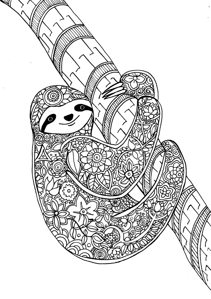 cool animal coloring pages