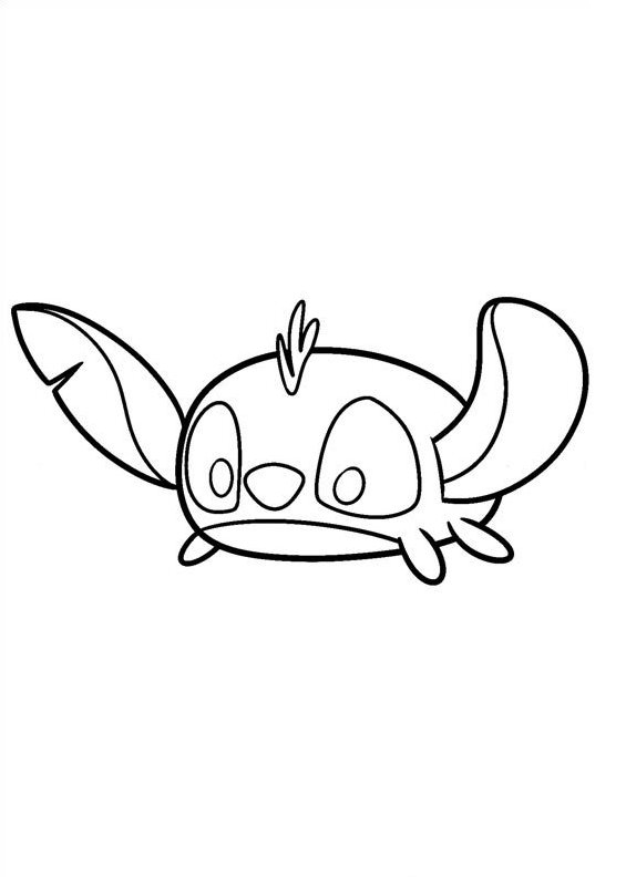 Stitch Tsum Tsum Coloring Pages