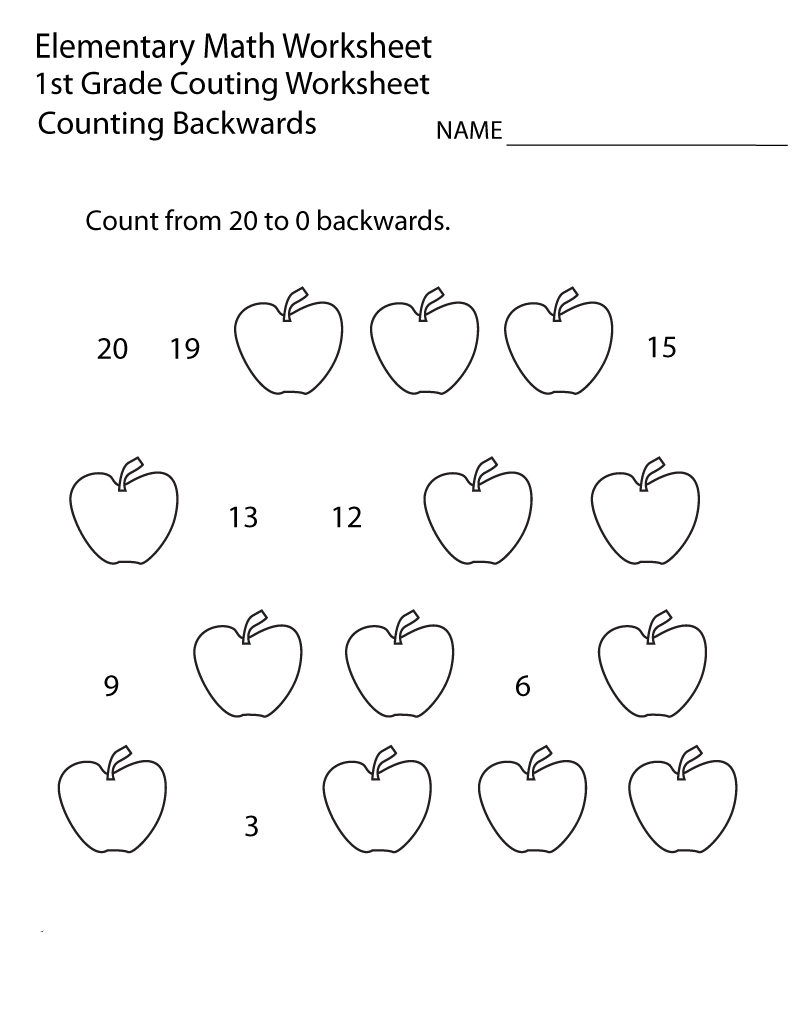 1st Grade Math Worksheets - Best Coloring Pages For Kids