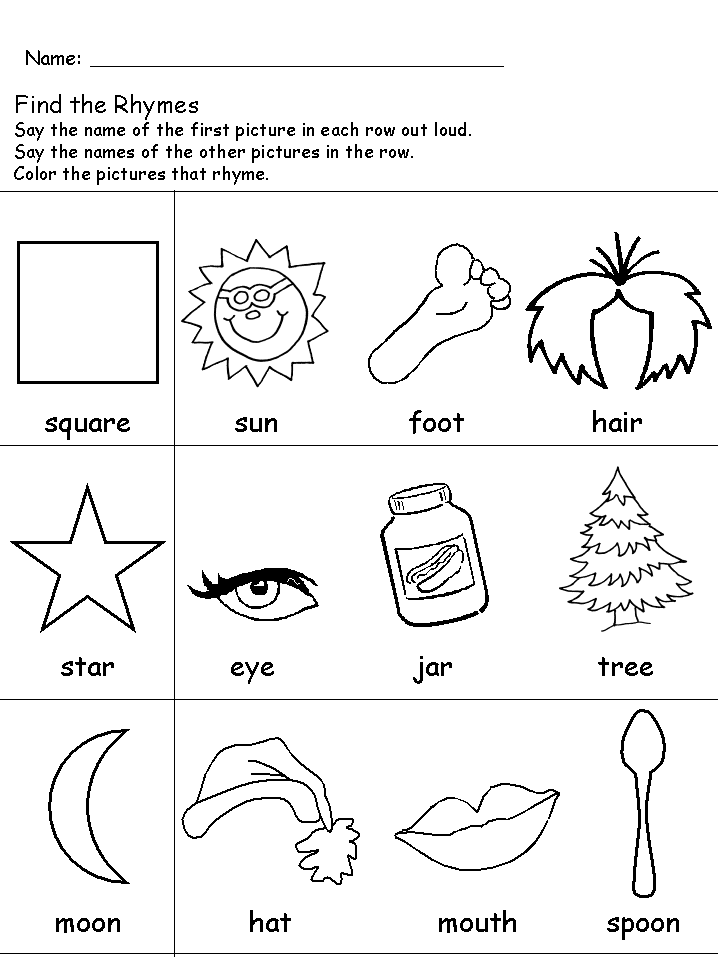 1st Grade English Worksheets