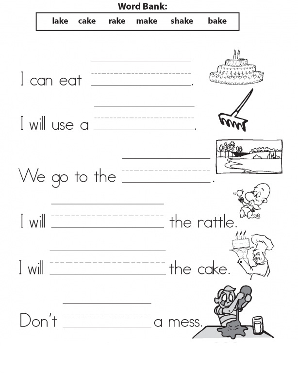 First Grade English Worksheets Free Printables