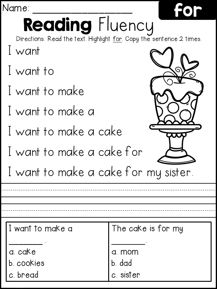 English For 1st Graders