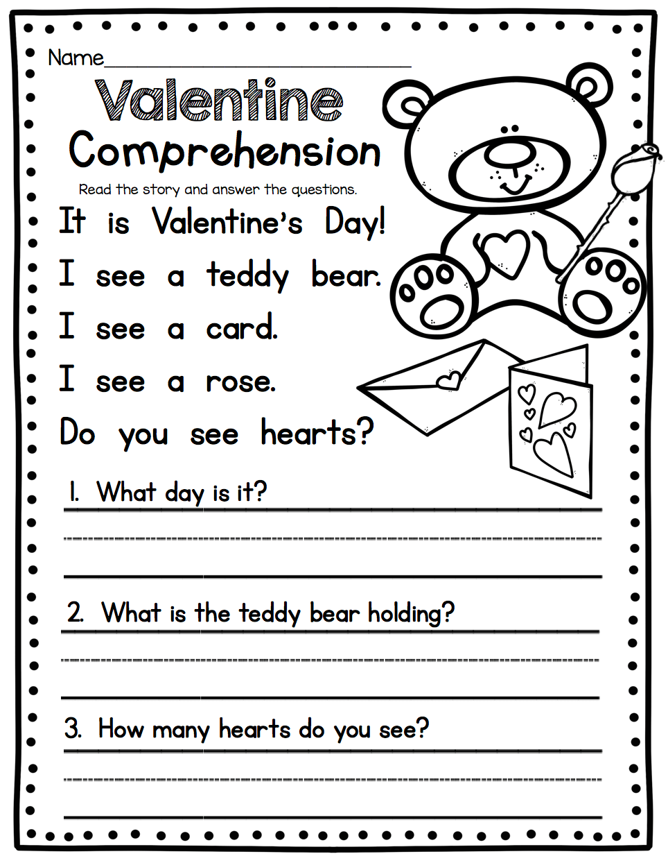 English For 1st Graders Worksheets