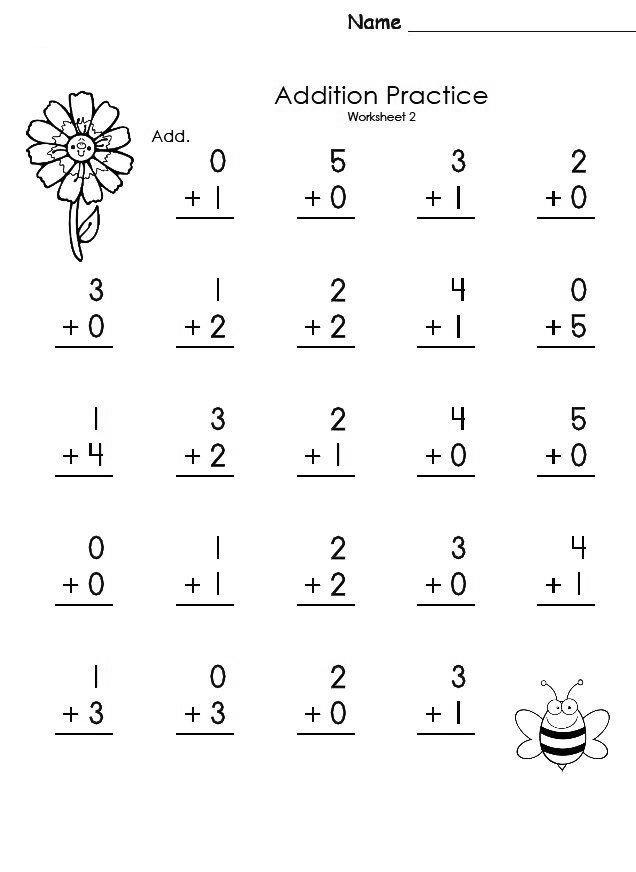 1st Grade Math Addition Practice